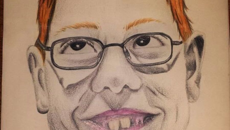 Ilustração enviada pela participante Catarina Valério, 17 anos, de Olhão