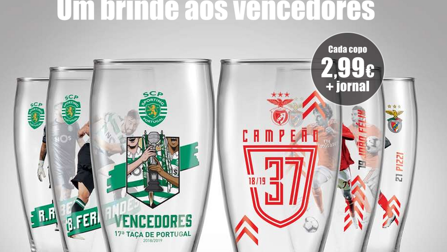 Copos SLB e SCP: Um brinde aos vencedores